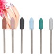 thumbnail image 6 of BIMZUC Professional Silicone Nail Drill Bits Set, 6 Pcs Manicure Grinding & Polishing Head Accessory, Nail Art Dead Skin Removal Tools for Salon and At-Home Use, Multicolor Set 12, 6 of 6