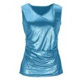 thumbnail image 4 of Rutainlusire Womens Trendy Shiny Party Sleeveless Tank Tops for Women Women's Fashion Multi-Color Glittery Party Top Sleeveless, 4 of 6