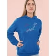 thumbnail image 2 of Japan Tourism Map Illustration Hoodie Women - Women Hoodie, Medium, 2 of 4