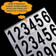 thumbnail image 4 of 240 Pieces Self Adhesive Vinyl Numbers - 2 Inch Black On White - Mailbox Numbers Stickers, 4 of 4