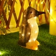 thumbnail image 3 of TheFound Christmas Solar Garden Light, Cute Mushroom Penguin Squirrel Outdoor LED Light Party Favor Home Decor, 3 of 7