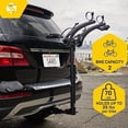 thumbnail image 6 of Saris Bones 2 Bike Hitch Rack Easy Fold Design Tilting Base Black, 6 of 8
