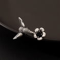 thumbnail image 4 of Anillo vintage con estilo para mujer y hombre, con diseño de nudillos, ideal como regalo de Navidad o Pascua., 4 of 8