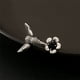 thumbnail image 4 of Anillo vintage con estilo para mujer y hombre, con diseño de nudillos, ideal como regalo de Navidad o Pascua., 4 of 8
