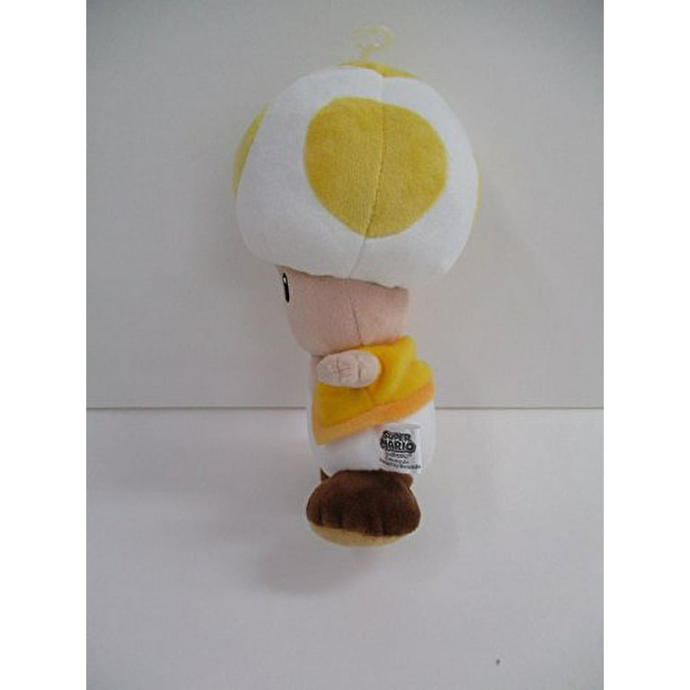 Super Mario All Star Collection Plush: Ac32: 8 inch Yellow Toad