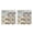 Coffee, variant on SDFGTstore 2pcs Heat Insulation Square Shell Coasters Heatproof Cup Mat Desktop Decoration