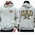 thumbnail image 2 of Dad Camo Camouflage Duck Double Sided Hoodie – Old School Outdoor Hunting Pullover for Men, Southern Style Husband & Father’s Day Gift, Faith-Inspired Believers Hoodie, 2 of 7