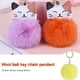thumbnail image 4 of Inteprter Fuzzy Ball Llavero Llaveros Conveniente Multi-colores Llaveros Mujeres para Niños Adultos Ancianos Estudiantes Amarillo 5 cm Type1 NO1, 4 of 6