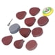 thumbnail image 5 of Juego de papeles de lija de 2 pulgadas, 102 Uds., discos de pulido con varilla de extensión, accesorios para lijadora eléctrica, 5 of 14