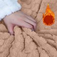 thumbnail image 6 of lcziwo Womens Fleece Pajama Sets Winter Warm Fuzzy Ribbed Sleepwear Comfy Soft Fluffy Pjs 2 Piece Loungewear Plush OutfitsKhaki,Free Size, 6 of 10