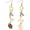 A- Game Day, variant on Zephyriana Football Crystal Dangle Earrings for Women Game Day TOUCHDOWN Drop Earrings Sports Lover Post Earrings Football Team Gifts for Women Jewelry