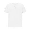 thumbnail image 4 of asjyhkr Mens Athletic Tshirts Cotton Short Sleeve Comfy Workout Running Gym Tees, 4 of 6