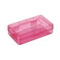 thumbnail image 1 of Caja de lápices de plástico de colores, cajas de lápices de gran capacidad para niños adultos, para útiles escolares de oficina Zhivalor  CPB-SSW1599-2, 1 of 5