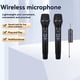 thumbnail image 5 of Micrófono Inalámbrico de Doble Canal UHF, Conjunto de Micrófono Dinámico de Mano con Receptor Recargable para Karaoke en Escenario, 5 of 5