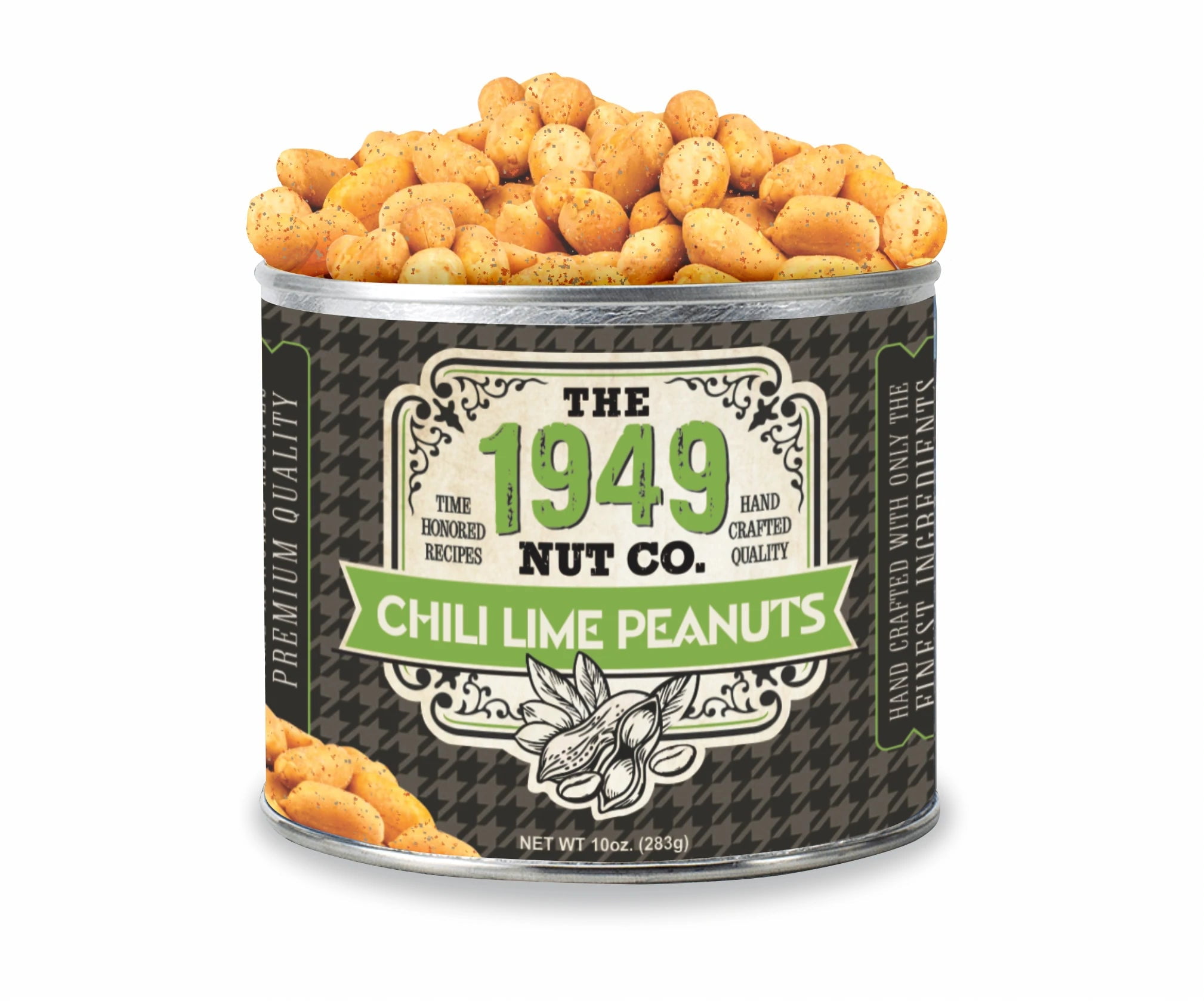 The 1949 Nut Co. Chili Lime Flavored Virginia Style Peanuts 10 ounce