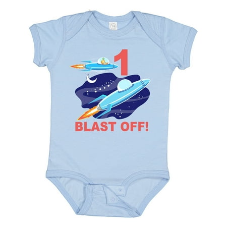 

Inktastic Outer Space 1st Birthday Gift Baby Boy or Baby Girl Bodysuit