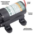 thumbnail image 4 of TOPLAND 12V Portable Diaphragm Water Pump with Safety Accessories Pressure Self Priming, 4 of 13