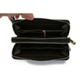 thumbnail image 5 of MKF Collection Hofstra Signature Wristlet Wallet for Women's, Handbag Purse by Mia K - White, 5 of 8