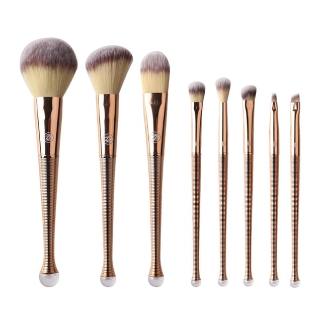 8 Piezas De Pinceles De Maquilje Profesional, Pinceles De De Base Sintética Premium, Correctores De Rubor En Polvo Facial, De Pinceles De Sunnimix Pinceles cosméticos de maquillaje