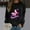 Black, variant on CLOISE Breast Cancer Sweatshirt Women Breast Cancer Fight Sweatshirts Butterfly Ribbon Oversized Crewneck Long Sleeve Blouses Cancer Survivor Gifts Tops Comfort Pullover Hoodie Fall Outfits Black XL