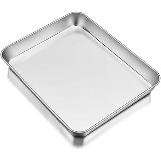 Party Source Broiler Aluminum Disposable Pans 100ct, Silver