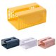 thumbnail image 5 of Kearding Caja de pañuelos, caja de papel montada en la pared, organizador de almacenamiento de toallas, contenedor de servilletas a prueba de Juegos de accesorios de baño Azul, 5 of 6
