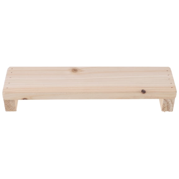 WHAMVOX Beige Wooden Wrist Rest for Drawing and Pottery Pain Relief Ergonomic Hand Support 9.5 x 3.5 Inches