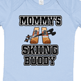 thumbnail image 4 of Inktastic Mommys Skiing Buddy for Kids Boys or Girls Baby Bodysuit, 4 of 5