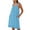 A01-Blue, variant on Yeaiivve Nightgowns for Women Sleeveless Ruffle Night Gown Loose Soft Comfy Ladies Sleepwear with Pockets Solid Color Nightdress Green,S