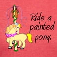 thumbnail image 3 of CafePress - Painted Pony Women's Deluxe T Shirt - Womens Tri-blend T-Shirt, 3 of 4