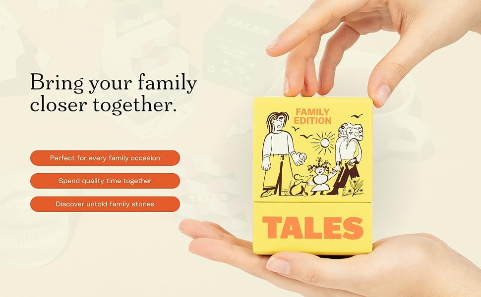 Tales Conversation Cards, Family Edition Game