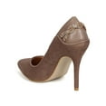 thumbnail image 3 of Wild Rose DK95 Women Suede Pointy Toe Rhinestone Heel Stiletto Pump, 3 of 5