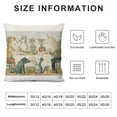 thumbnail image 5 of Orinice Dog Cat Graphic Decorative Throw Pillow Cover for Home Couch Living Room 20x20in, 5 of 5