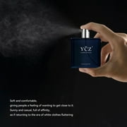 Ycz Charm Unfolds Marine Perfume for Men, 1.7 oz. Long Lasting Eau De Parfum Cologne for Men, Oriental Woody Fragrance - Ideal Special Occasions, Making it the Ideal Gentlemen’s Gift