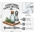 thumbnail image 3 of 2 Pcs Funny Kitchen Towels,Funny Kitchen Quirky Patterns Microfiber Dish Towels,Kitchen Tea Towels,Kitchen Towel Set (18" X 26"), 3 of 3