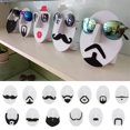thumbnail image 2 of Mustache Face Glasses Spectacle Display Stand Glasses Shelf Holder Frame Jewelry Sunglasses Show Stand Shelf Organizer Rack, 2 of 4
