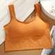 thumbnail image 5 of Sujetador de camiseta sujetador deportivo estilo camiseta sin mangas transpirable sin costuras suave cobertura completa para uso diario ANGGREK Otros, 5 of 8