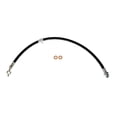 thumbnail image 2 of KarParts360 For Toyota Camry 2002-2011 Brake Hydraulic Hose | EPDM Rubber | Black | Flexible Hose | Treated Steel End 1 and 2 | 21.75 Inches Axis 1 Length | Replacement For 90080-02F61, 90080-94126, 2 of 5