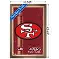 thumbnail image 3 of NFL San Francisco 49ers - Logo rétro 14, 3 of 5