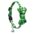 thumbnail image 2 of LSLJS Collier Irlandais Nœud Papillon Collier de la Saint-Patrick Nœud de Collier avec Clochette, Colliers pour Chien, 2 of 5