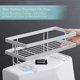 thumbnail image 5 of Estante de almacenamiento para baño sobre el inodoro, organizador de baño, blanco, 5 of 5