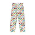 thumbnail image 6 of Daiia Colorful Bus Men's Sleep Pant with Pockets and Drawstring,Pajama Pants-Small, 6 of 9