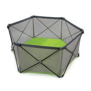 Angle View: Summer Infant Pop 'n Play Portable Playard, Green, Lightweight Play Pen for Indoor and Outdoor Use, Portable Playard with Fast, Easy and Compact Fold