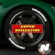thumbnail image 3 of Tire Lettering Kit Reflective 3d Tire Lettering Stickers Diy Permanent Rubber Car Letter Stickers Custom Tire Letter Decals, 3 of 5