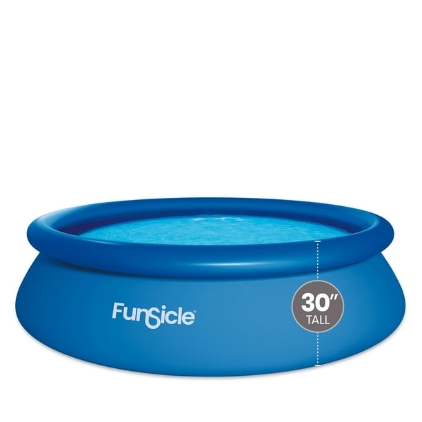 Funsicle 10 ft QuickSet Round Above Ground Pool, Includes Cartridge