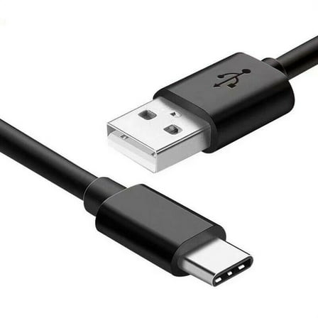 SANOXY USB Type-C to USB-A 2.0 Male Charger Cable, 6 Feet (1.8 Meters), Black