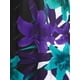 thumbnail image 4 of Vestido Talla Extra Asimétrico Cruzado Estampado Floral Rosegal  Vestidos casuales de talla grande, 4 of 5
