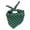Green, variant on Plaid Dog Bandana 1 Pack | Soft Cotton Blend Plaid Pet Triangle Scarf Bib for Dogs & Cats, for Everyday Wear, Walks, Photos, and Classic Pet Styling