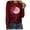 Red 1, variant on Pisexur Breast Cancer Awareness Shirt Sunflower Pink Ribbon T-Shirt/V-Neck/Long Sleeve/Hoodie to Supporting Breast Cancer Awareness