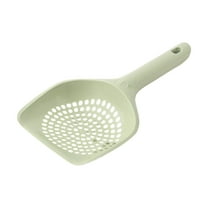Uutvmp Cat Litter Scoop, Kitty Poop Sifting Deep Shovel Tray, Small Hole Easy Filtration Lightweight Cleaning Shovel Cats Dogs Litter Scooper for Litter Box
